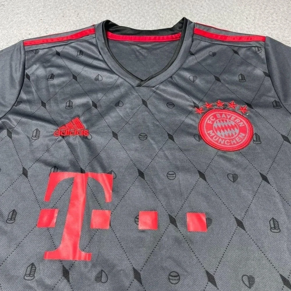 2022/23 Bayern Munich Third Jersey Number 16‎ Philip Lahm Adidas Soccer 3rd Grey